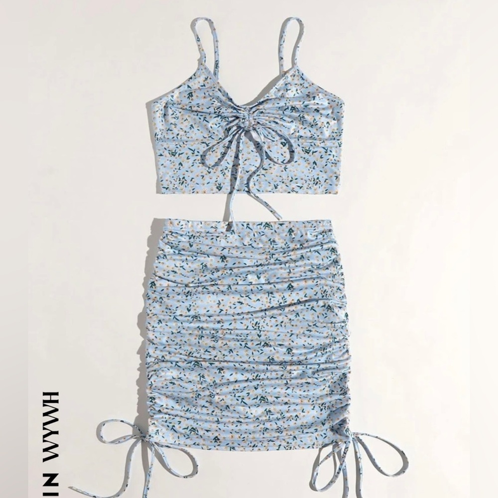 SHEIN skirt/top 2pc set - Large